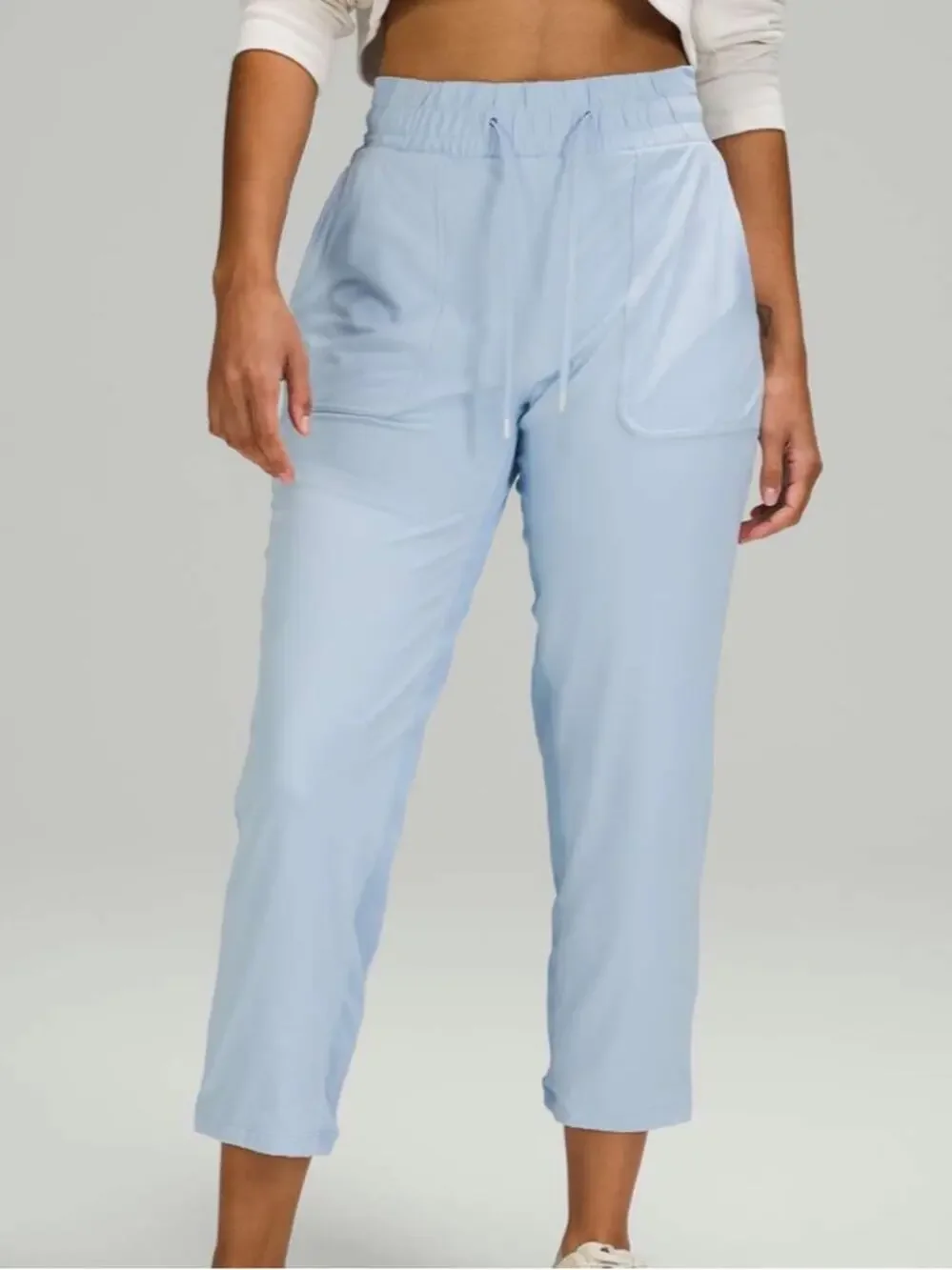 Lululemon Blue Beyond the Studio Cropped Pants